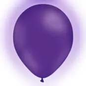 LED-Ballonger Lila - 5-pack