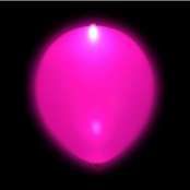 LED-Ballonger Magenta