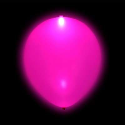 LED-Ballonger Magenta