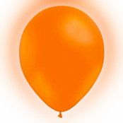 LED-Ballonger Orange - 5-pack