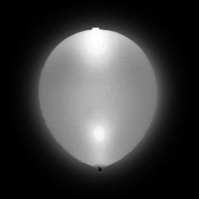 LED-Ballonger Silver - 5-pack