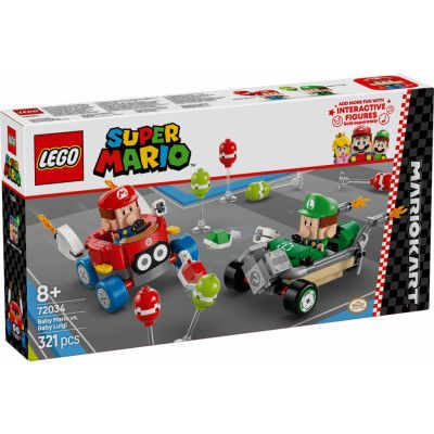 LEGO® Super Mario™ Mario Kart™ – Baby Mario mot Baby Luigi 72034 - LEGO -  Leksaksaffären