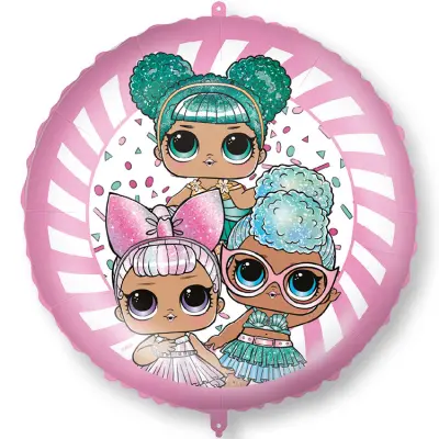LOL Glitterati Folieballong 46 cm