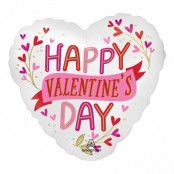 Mini Folieballong Happy Valentines Day
