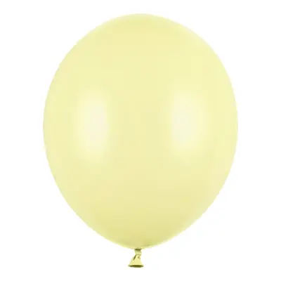 Miniballonger Extra Starka Ljusgul Pastell - 100-pack