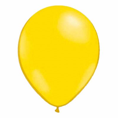 Latexballonger Mini Gul - 100-pack