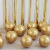 Latexballonger Mini Guld Chrome