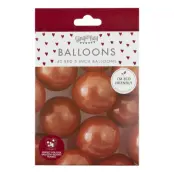 Miniballonger Röda You & Me - 40-pack