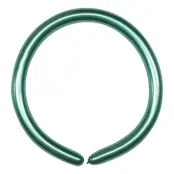 Modellballonger Krom Grön - 50-pack