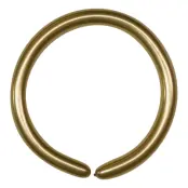 Modellballonger Krom Guld - 50-pack