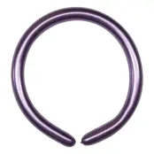 Modellballonger Krom Lila - 50-pack