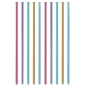 Modelleringsballonger  Krom Med Pump 10-pack