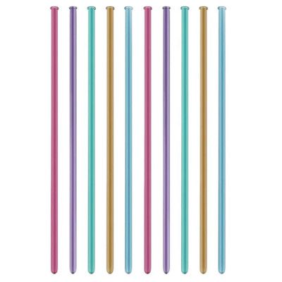 Modelleringsballonger  Krom Med Pump 10-pack
