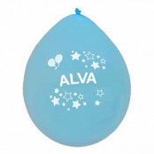 Namnballonger - Alva