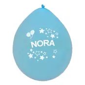 Namnballonger - Nora