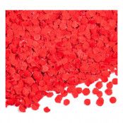 Papperskonfetti Röd - 100 gram