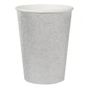 Pappersmuggar Silver/Glitter - 10-pack