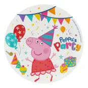 Papperstallrikar Greta Gris™ Peppa’s Party - 8-pack