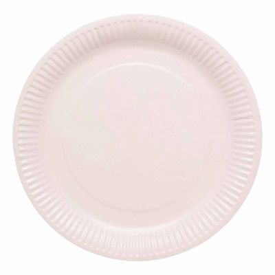 Papperstallrikar Ljusrosa - 8-pack