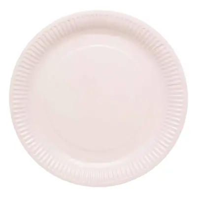 Papperstallrikar Ljusrosa - 8-pack