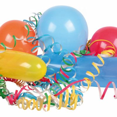 Partykit Ballonger&Serpentiner