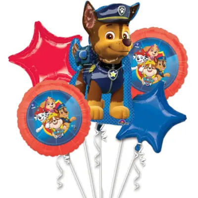 Paw Patrol Ballongbukett 5-pack