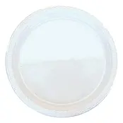 Plasttallrikar Frostvita - 20-pack
