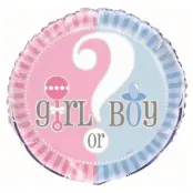 Pojke eller Flicka? Heliumballong
