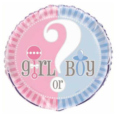 Pojke eller Flicka? Heliumballong