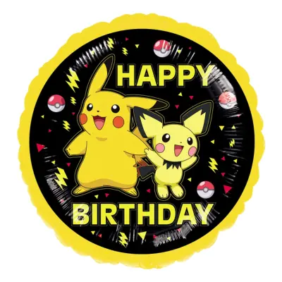 Pokémon Happy Birthday Folieballong