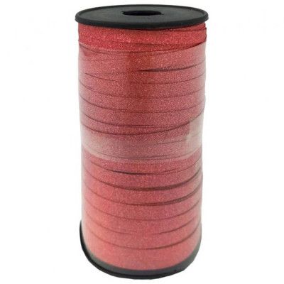 Presentsnöre Glittrigt Röd 92m