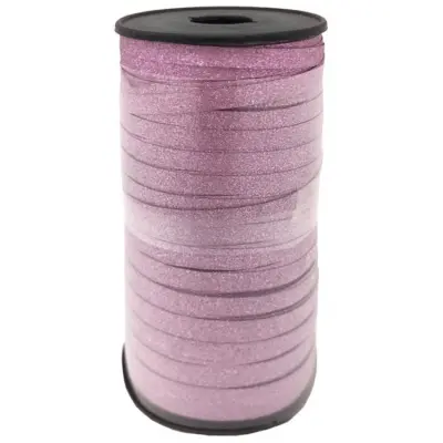 Presentsnöre Glittrigt Rosa 92m