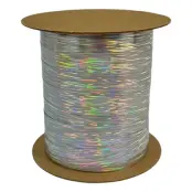 Presentsnöre Holografisk Silver