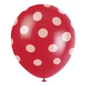 Prickiga Ballonger Röda