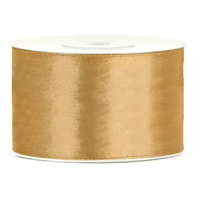 Satinband Guldfärgat - 38mm x 25m