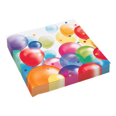 Servetter Ballonger - 20-pack