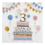 Kaffeservetter Kitty Party Siffra - Siffra 3