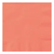 Servetter Korall - 20-pack
