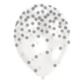 Ballonger Prickiga Silver - 6-pack