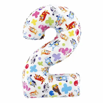 Sifferballong Bluey - Siffra 2