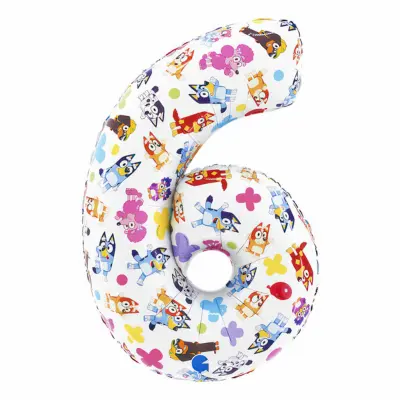 Sifferballong Bluey - Siffra 6