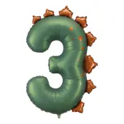 Sifferballong Dinosaurie - Siffra 3