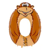 Sifferballong Djur - Siffra 0