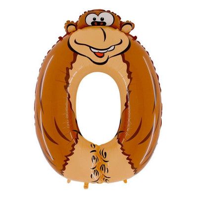 Sifferballong Djur - Siffra 0