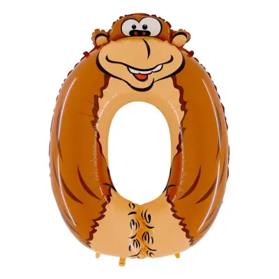 Sifferballong Djur - Siffra 0