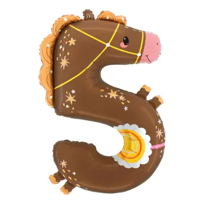 Sifferballong Djur - Siffra 5