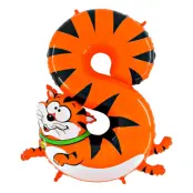 Sifferballong Djur - Siffra 8