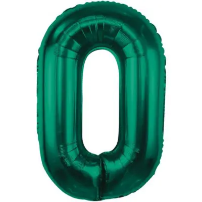 Sifferballong Grön 85cm