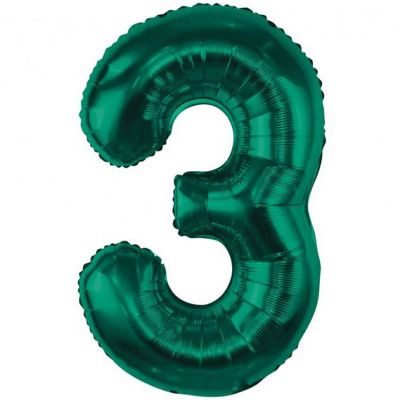 Sifferballong Grön 85cm