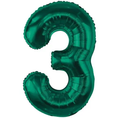 Sifferballong Grön 85cm